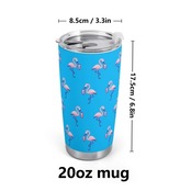 All Over Printing Car Cup Blue 4263