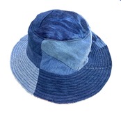 COTEMER Bucket Hat demim×paisley【hat04】