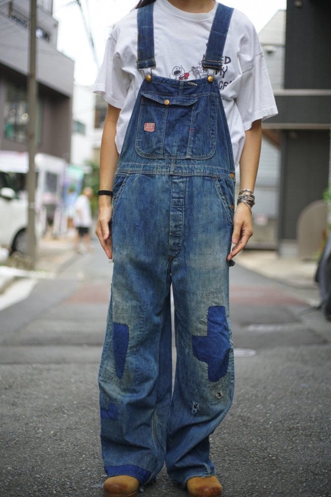 BIG BEN] Vintage low back denim overalls [1950s-] Vintage Denim