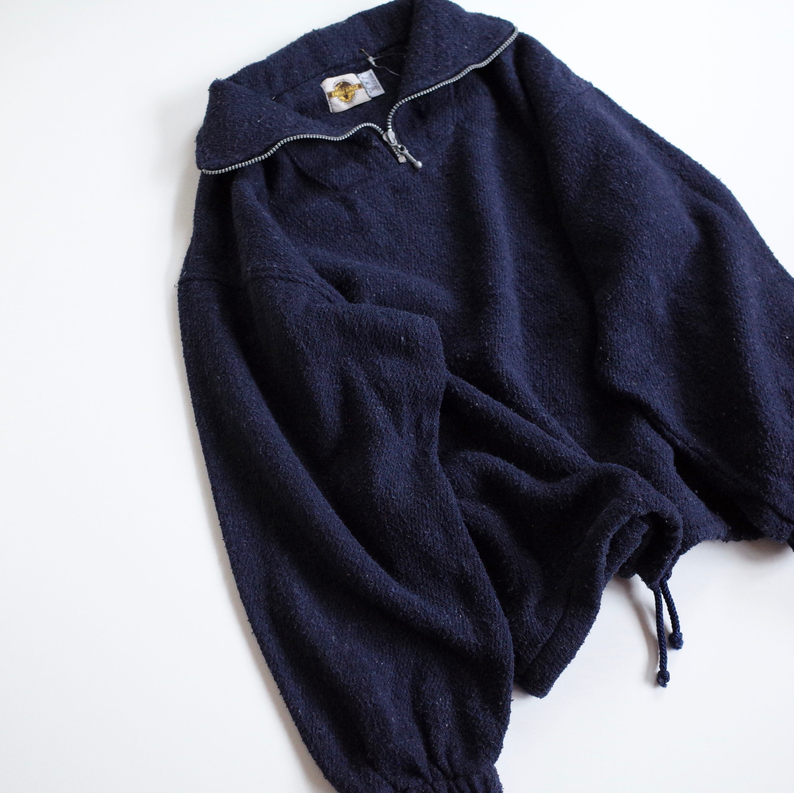 Mexican baja hoodie "half zip"