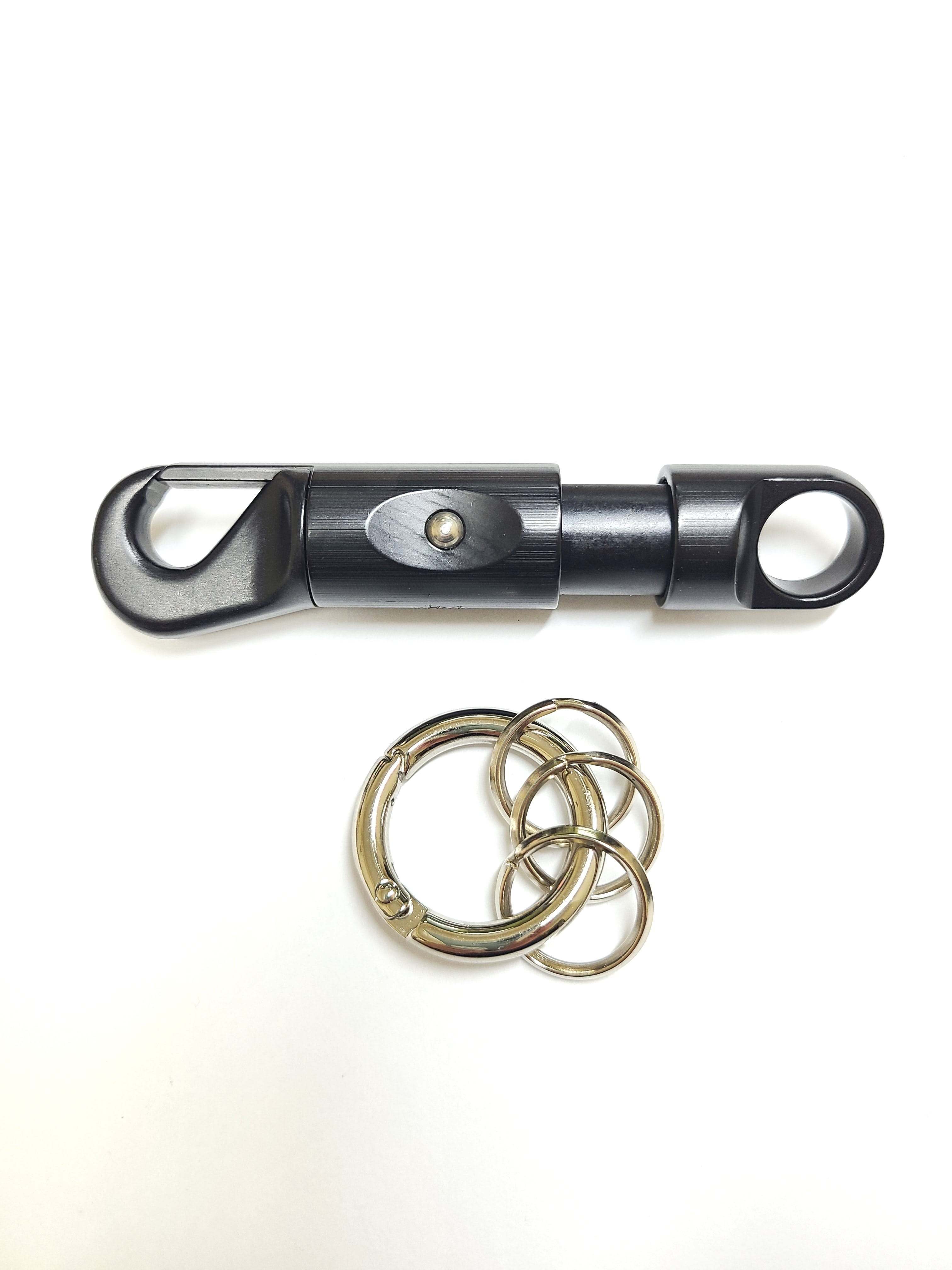 k116 》 ◇ Alpaca silver Set up Connect ◇ LE Hook Carabiner SWISS