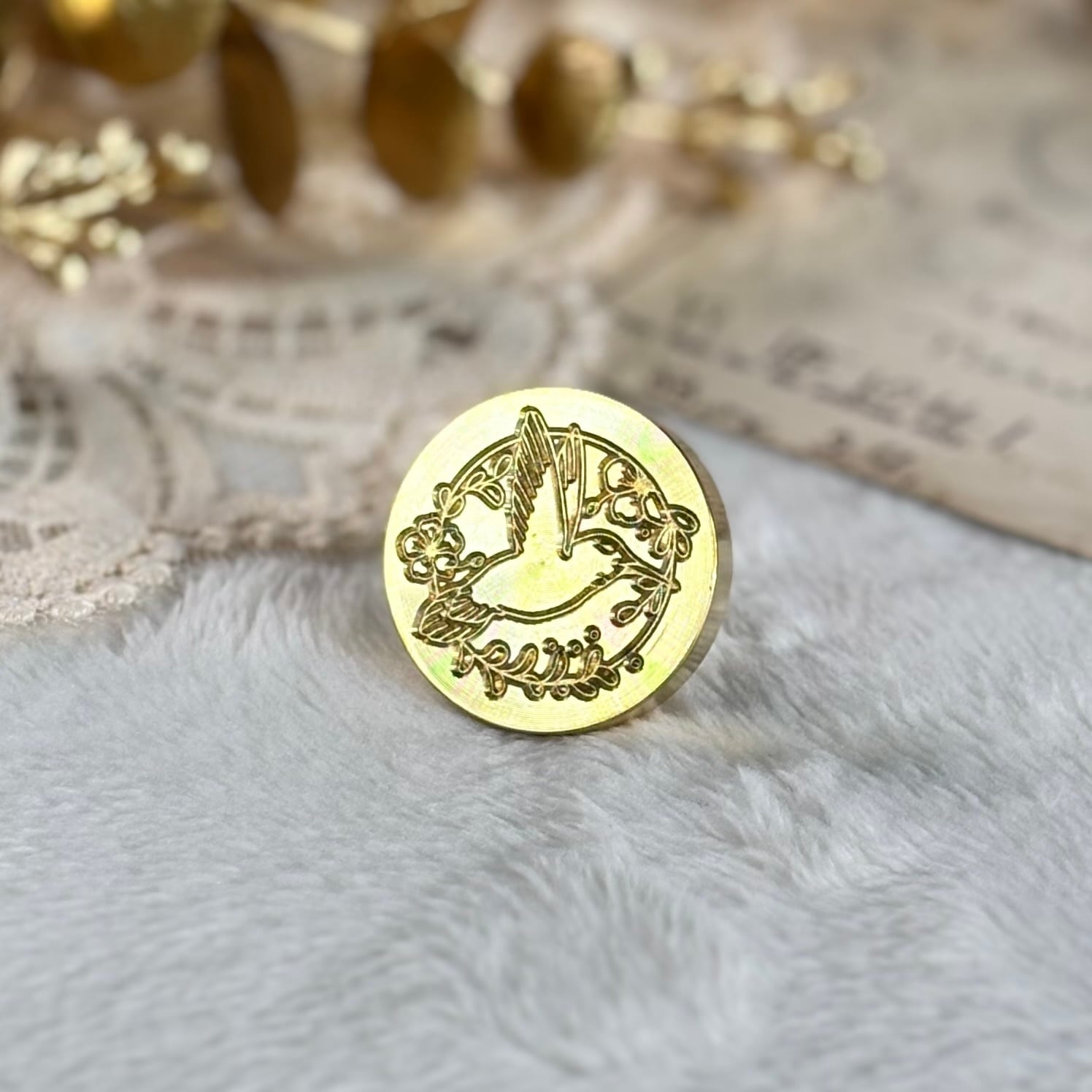 【25㎜】ハチドリ【スタンプヘッド】#SWH-10