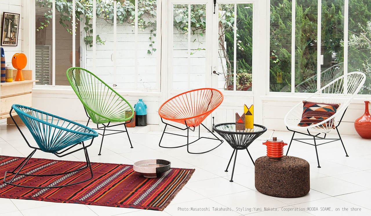 【METROCS】アカプルコ スツール　屋外・屋内