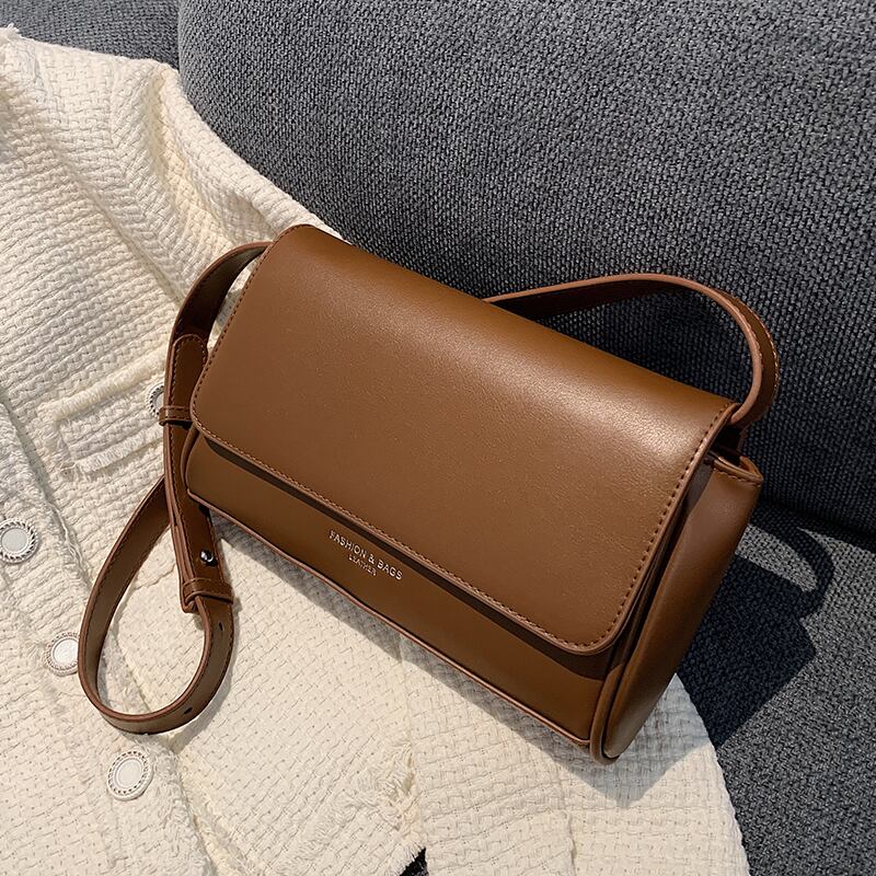 スタンダード レトロ スクウェア メッセンジャーバッグ 手作りハンドバック1667276423