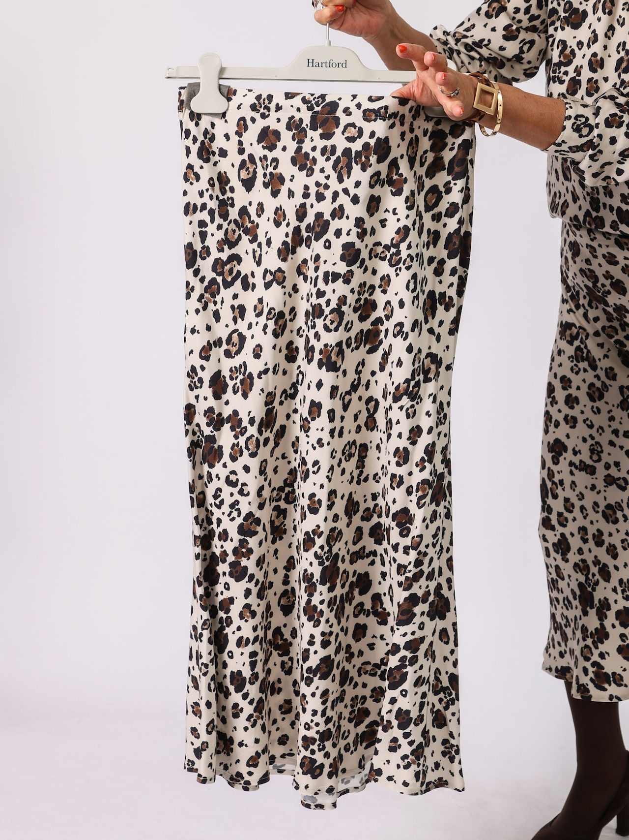 Hartford(ヒョウ柄スカート)