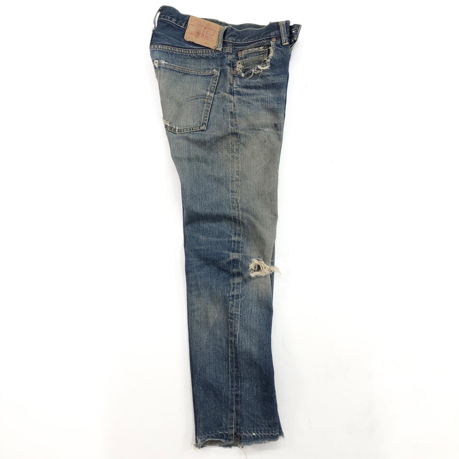 LEVI'S リーバイス 70年代 USA製 501 BIG E 66前期 バックポケット 裏