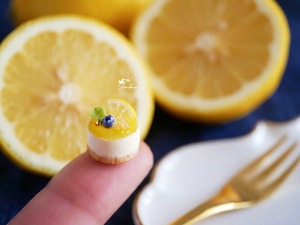 【ピアス/イヤリング】爽やかレモンムース | Lemon Cake Earrings