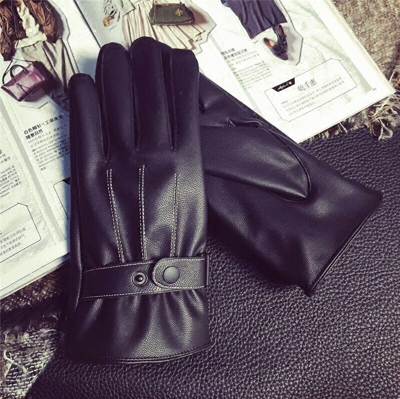 レザーグローブ オータムウィンターベルベット 秋物 冬物 防水 ブラック・アイド・ピーズ35390754259
