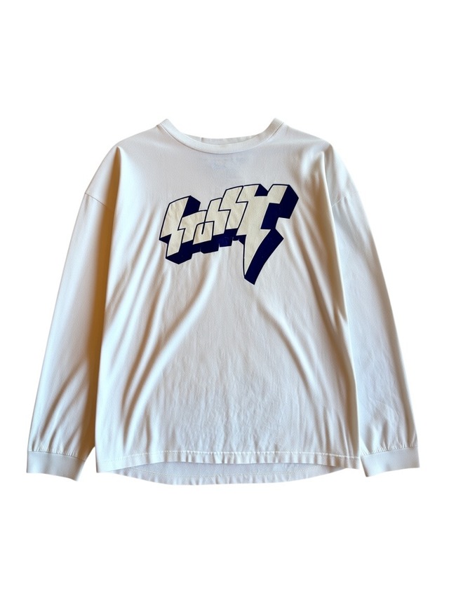 stussy logo long tee