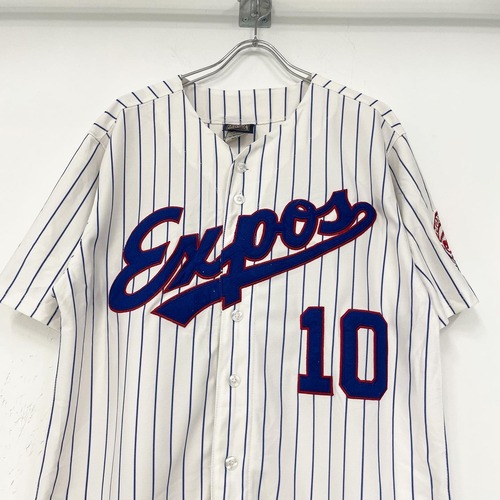 MLB EXPOS used baseball shirt size:M S1
