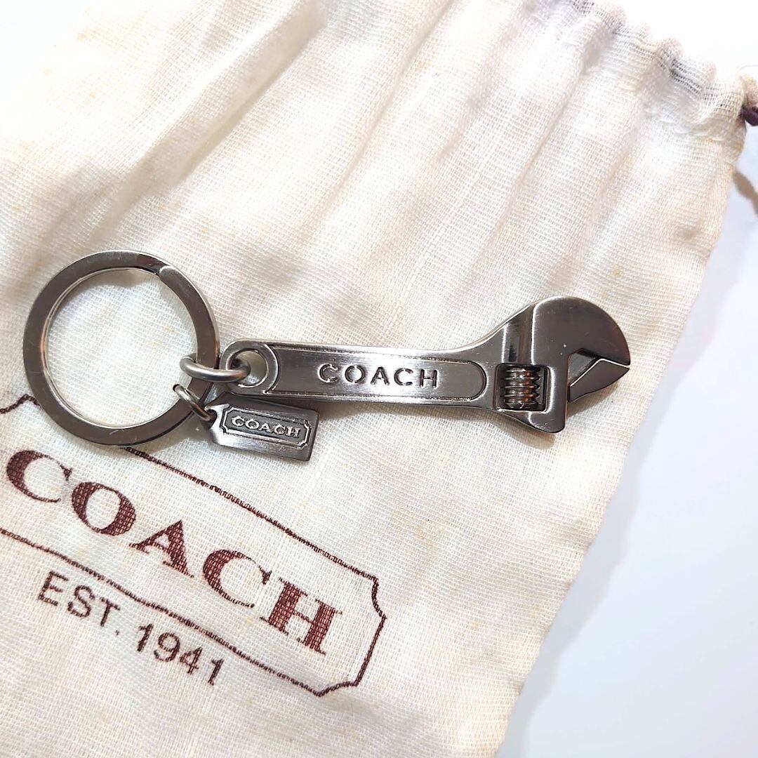 COACH コーチ キーリング キーホルダー モンキーレンチ レンチ 工具