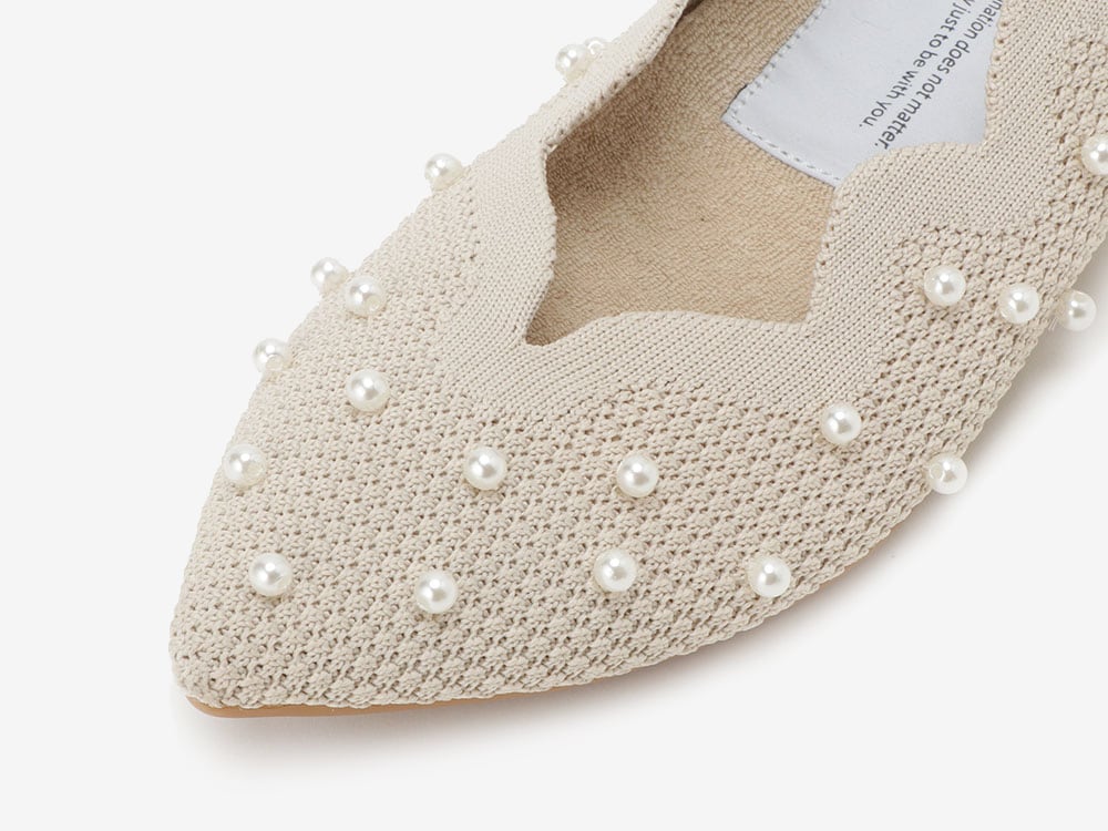 scallop pearls pattern / BEIGE | Offen