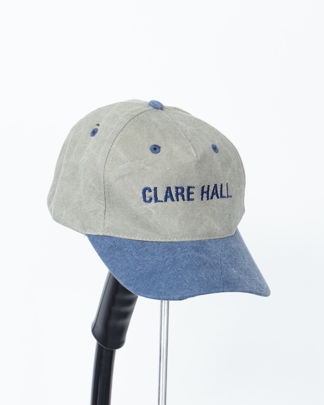 embroidery cotton cap / "CLARE HALL"