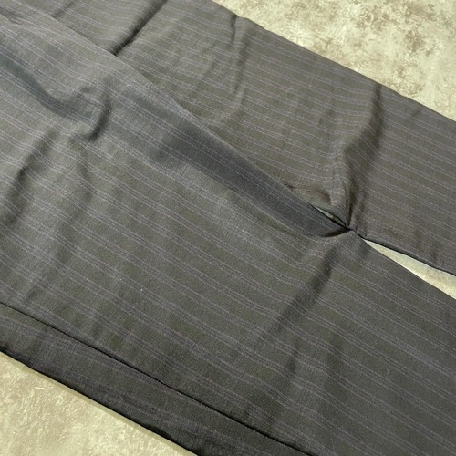 00s old PRADA stripe イタリア製 48 slacks 詳細写真14