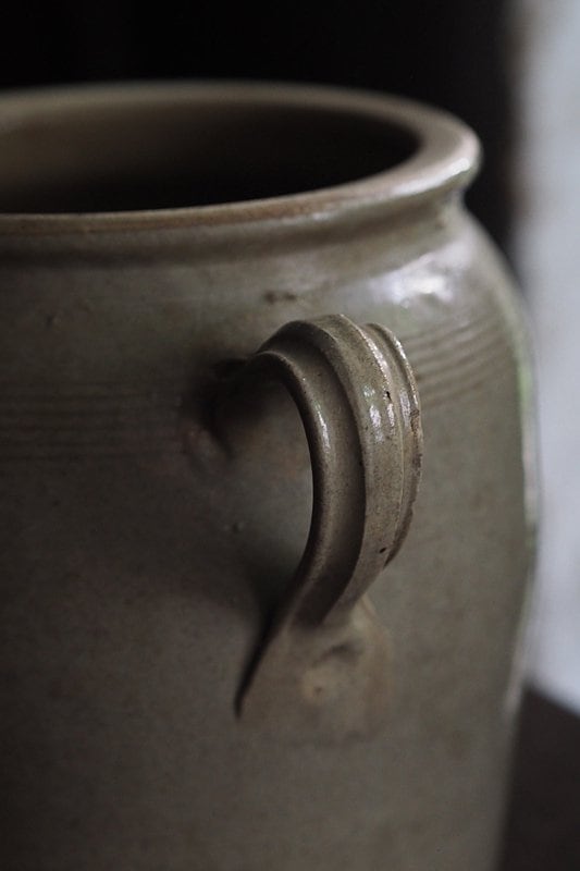 南仏のコンフィポット-antique french pottery pot | アンティーク