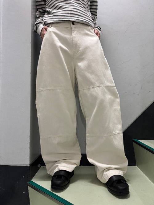 00's "no boundaries" double knee buggy pants