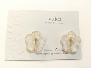 yuico お花のイヤリング