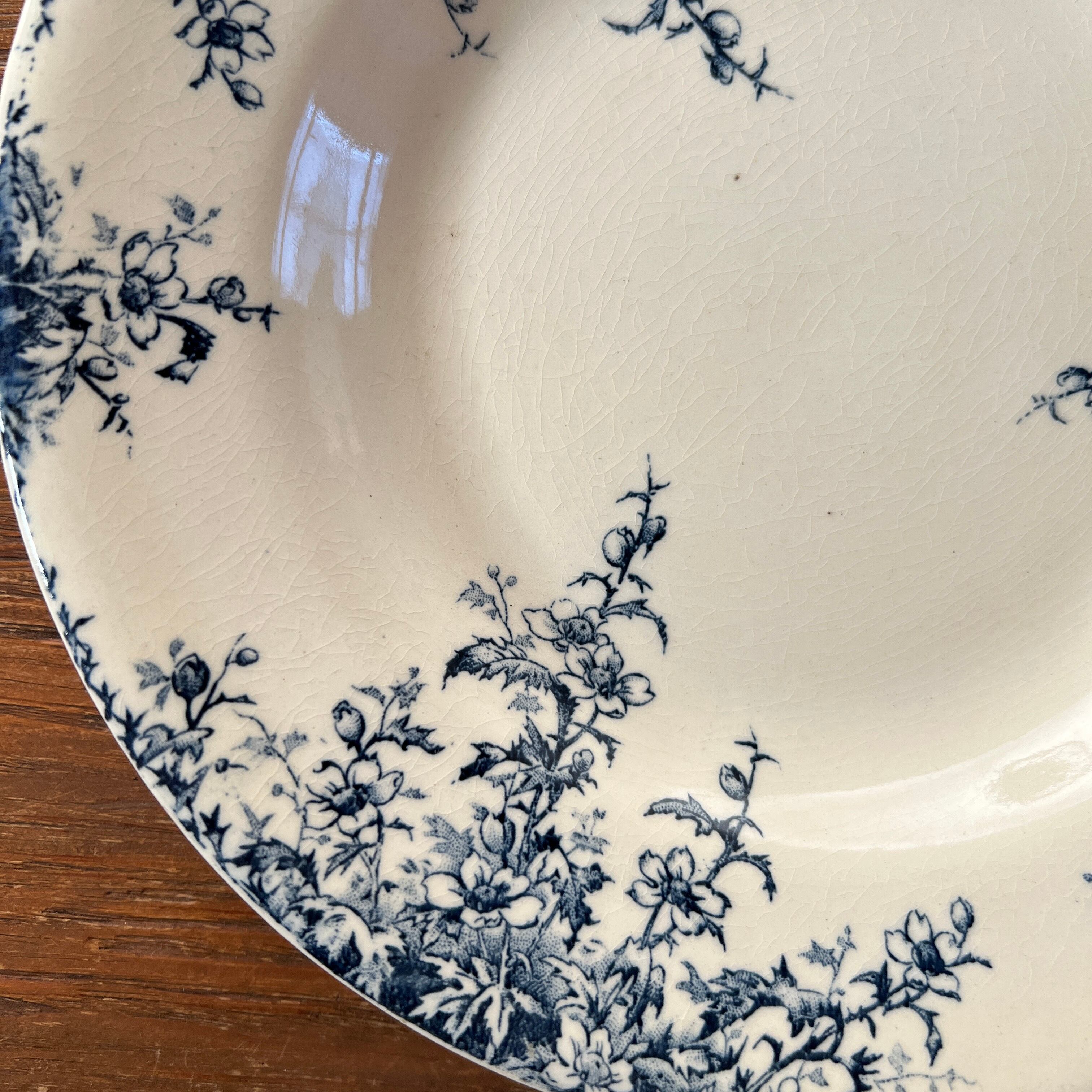 人気の ジアン スープ皿（C） アンティークプレート フランス ヴィンテージ