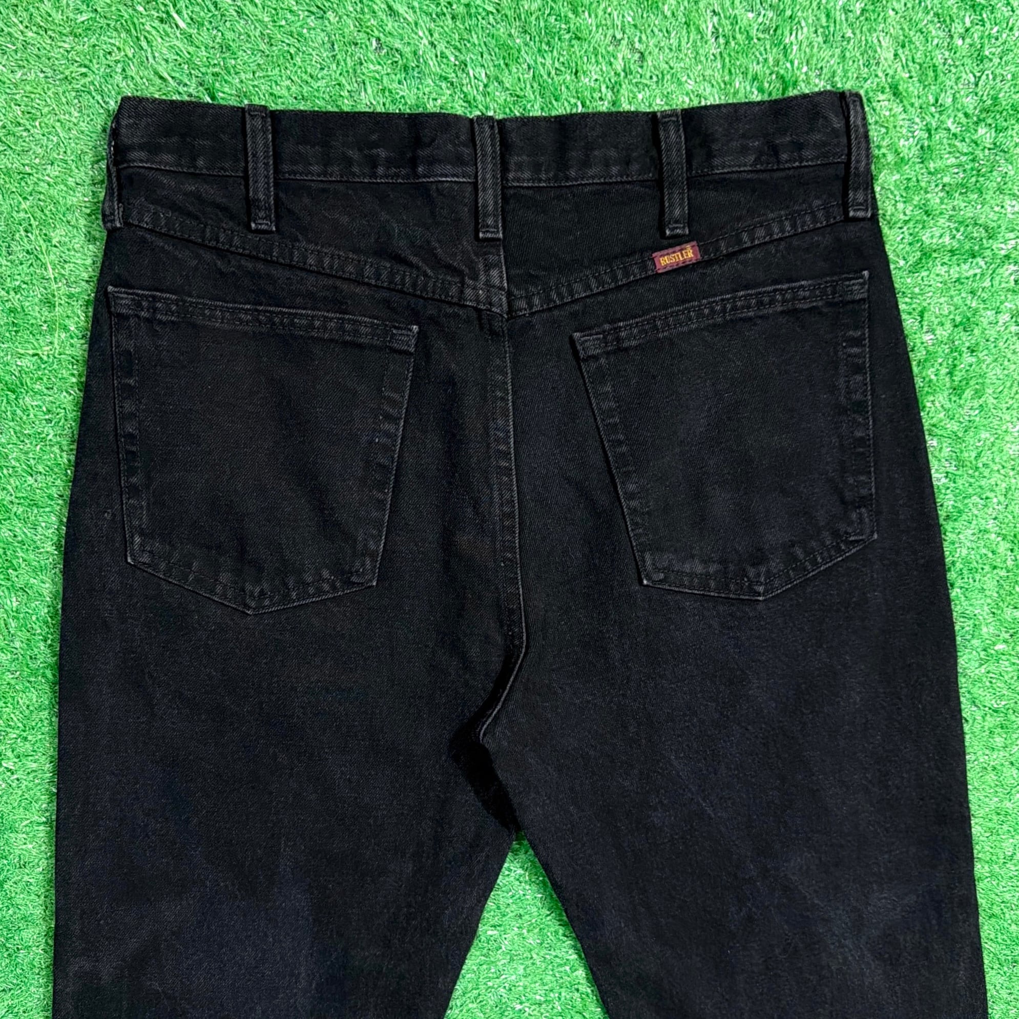 Men's】 90s - 00s RUSTLER ブラック デニム パンツ / 90年代 00年代