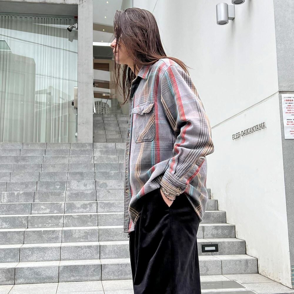FIVE BROTHER Vintage Heavyweight Cotton Flannel Shirt [1980s-] | beruf