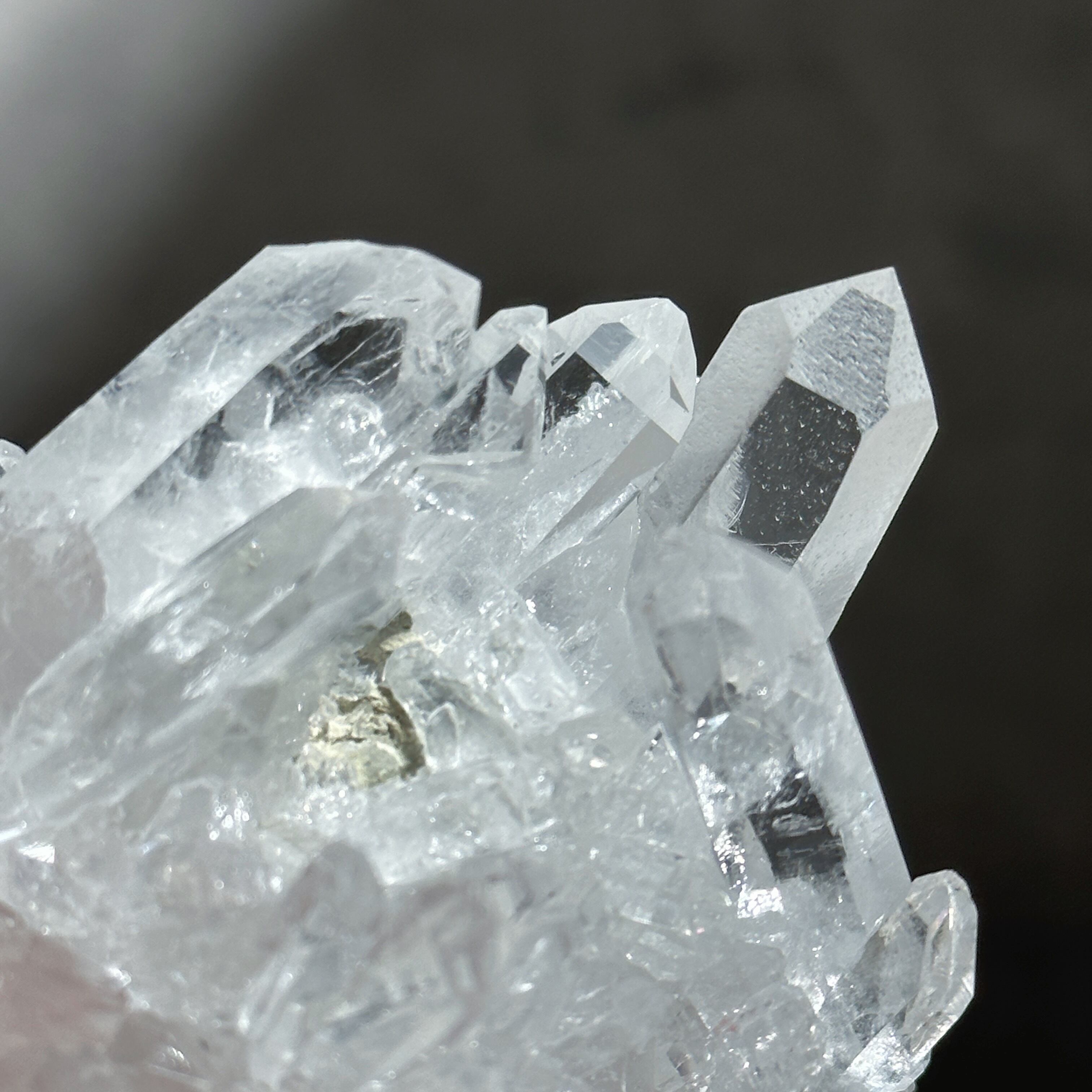 ゼッカ産水晶クリアクォーツ クラスター62◇ Clear Quartz From Zeca