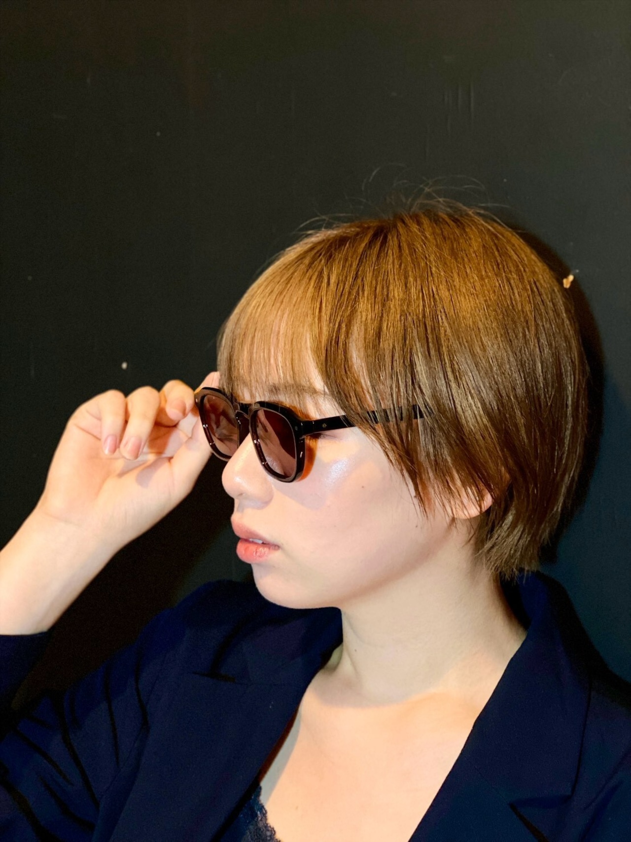 SZADE サングラス ARCHER elysium double black / cherry polarised