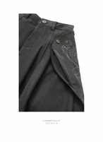 NUTEMPEROR Quip Project 021 Wool Blend Wide Trousers