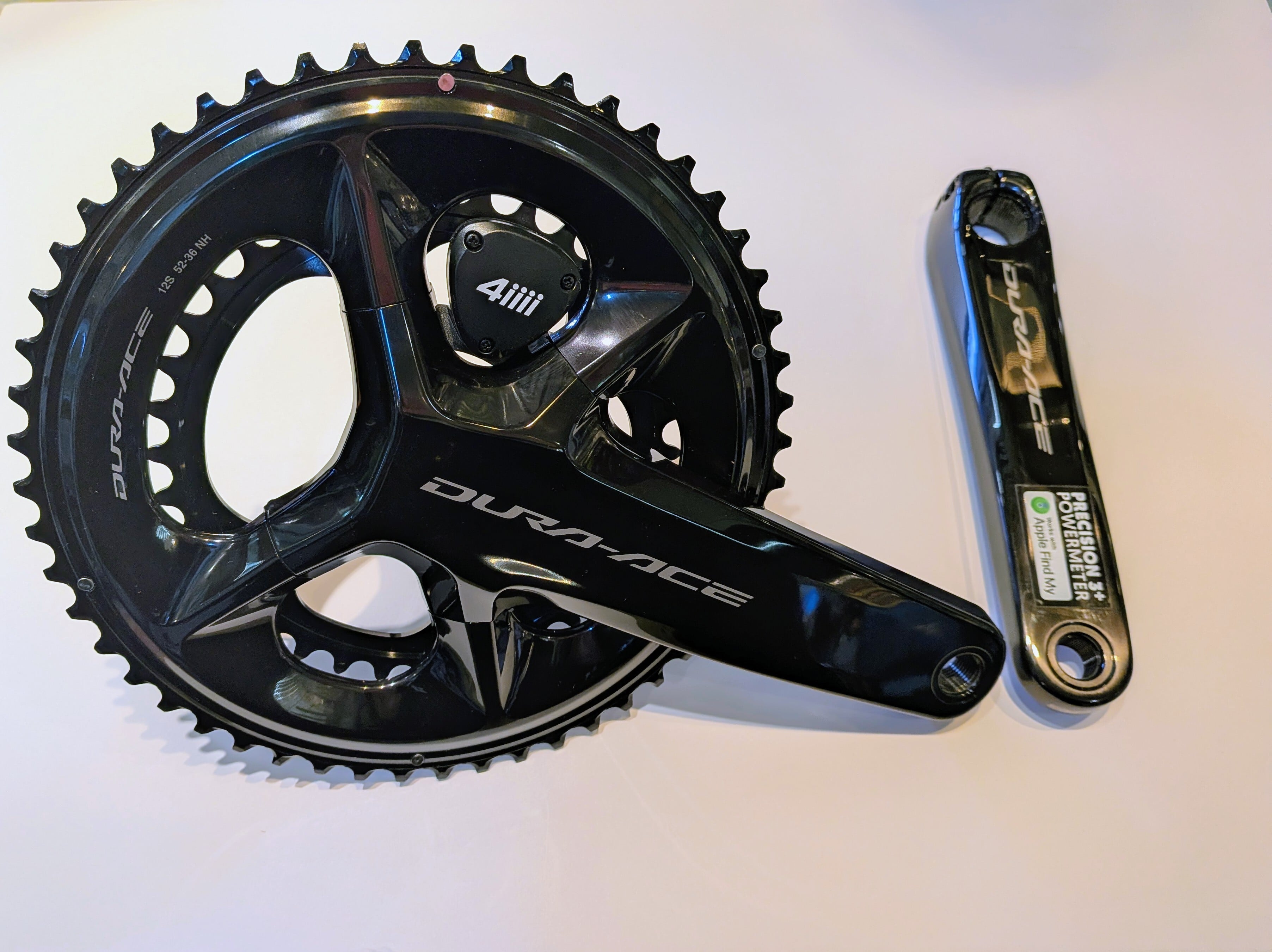クランク　デュラエースR9200 4iiii パワーメーター FC-R9200 DURA-ACE クランク 4iiii パワーメーター 左右 美品 シマノ