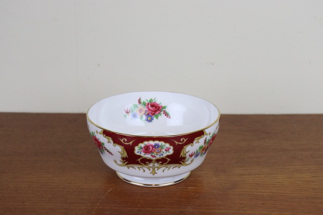 パラゴン　シュガーボウル　バラ　PARAGON　ヴィンテージ　イギリス　L43