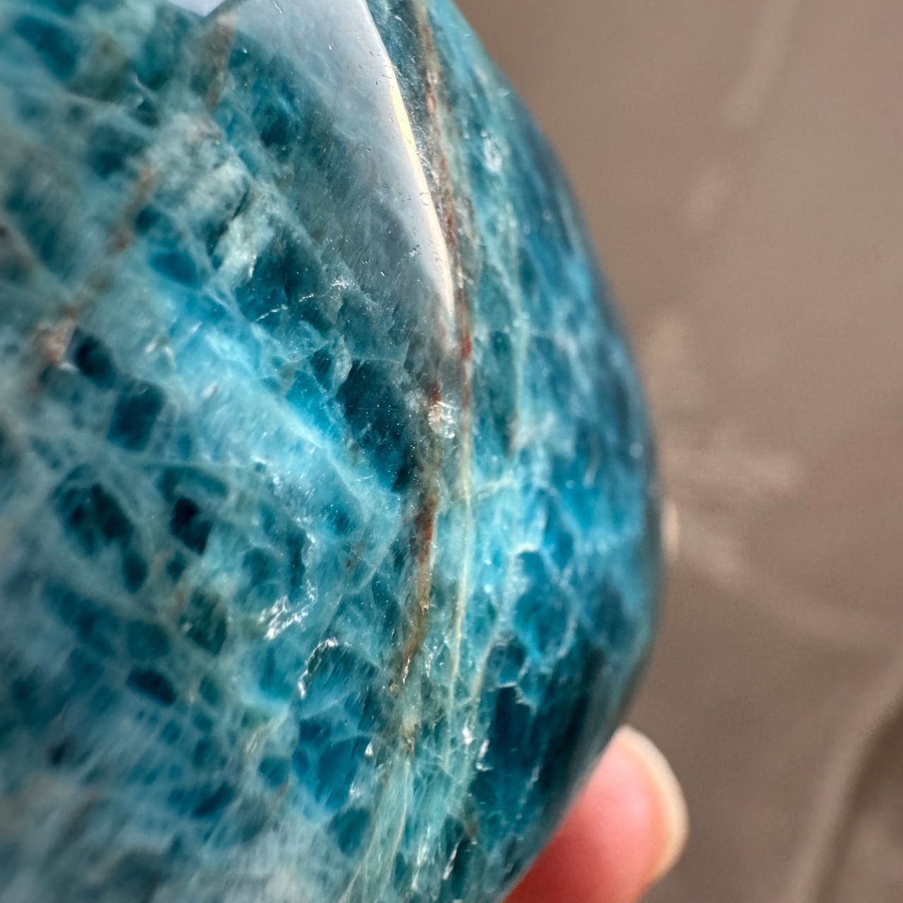 アパタイト＊ハート＊231226＊天然石カービング＊天然石インテリア＊置き物＊インテリアストーン