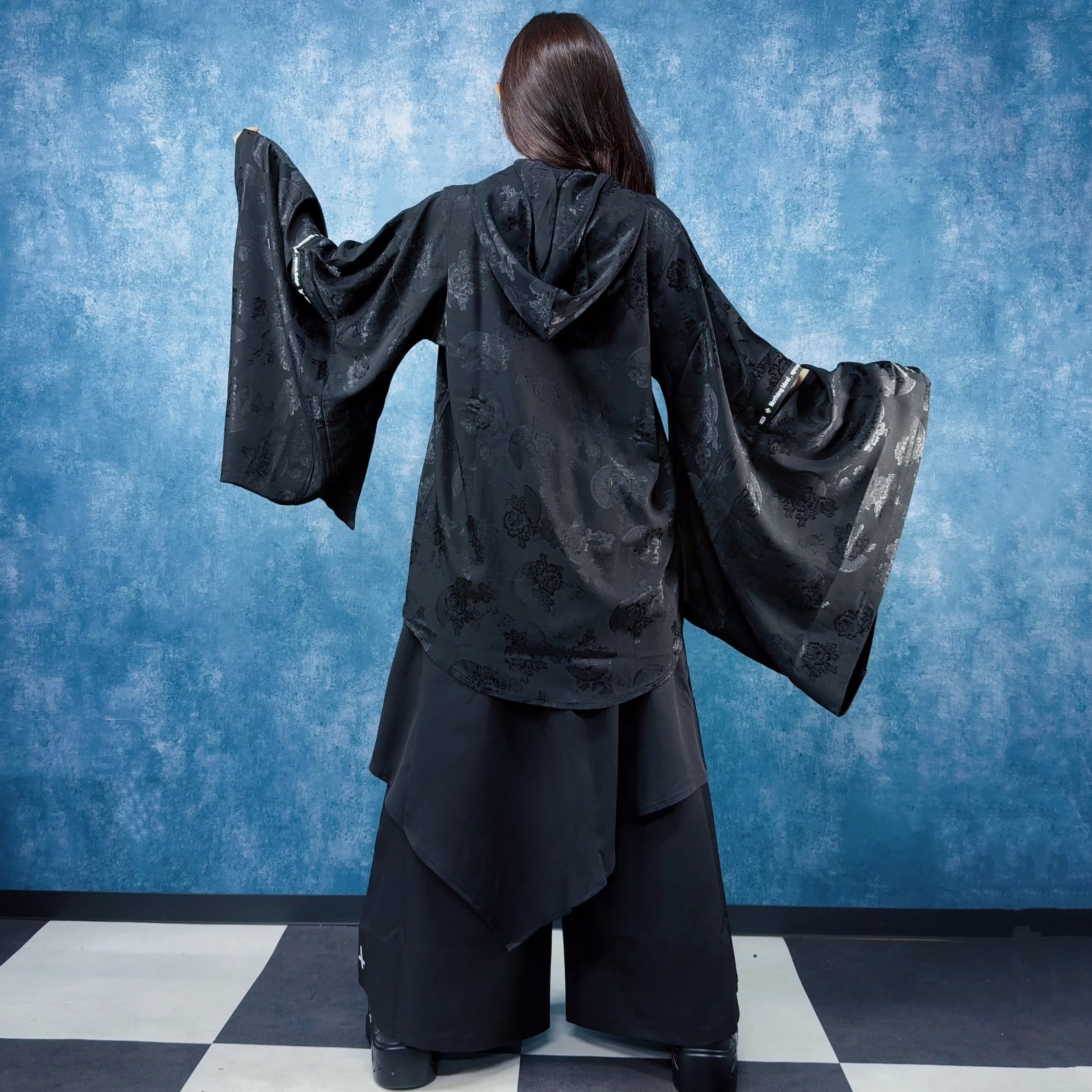 和華妖艶” CHINA BUTTON HOOD TOP【BLACK】 | NIER CLOTHING