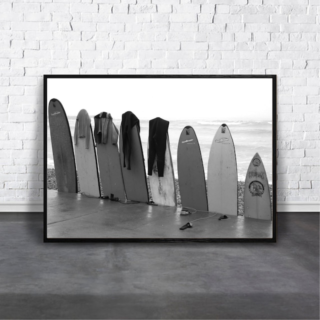Surf board / 【アートポスター専門店 Aroma of Paris】[AP-000185]