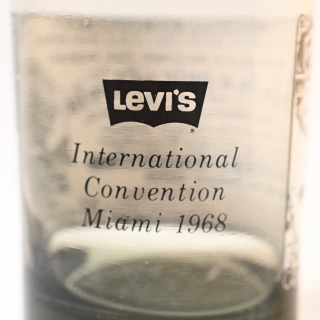 60's Vintage Levi's ギャラチケ Whiskey Glass NOS | Button Works