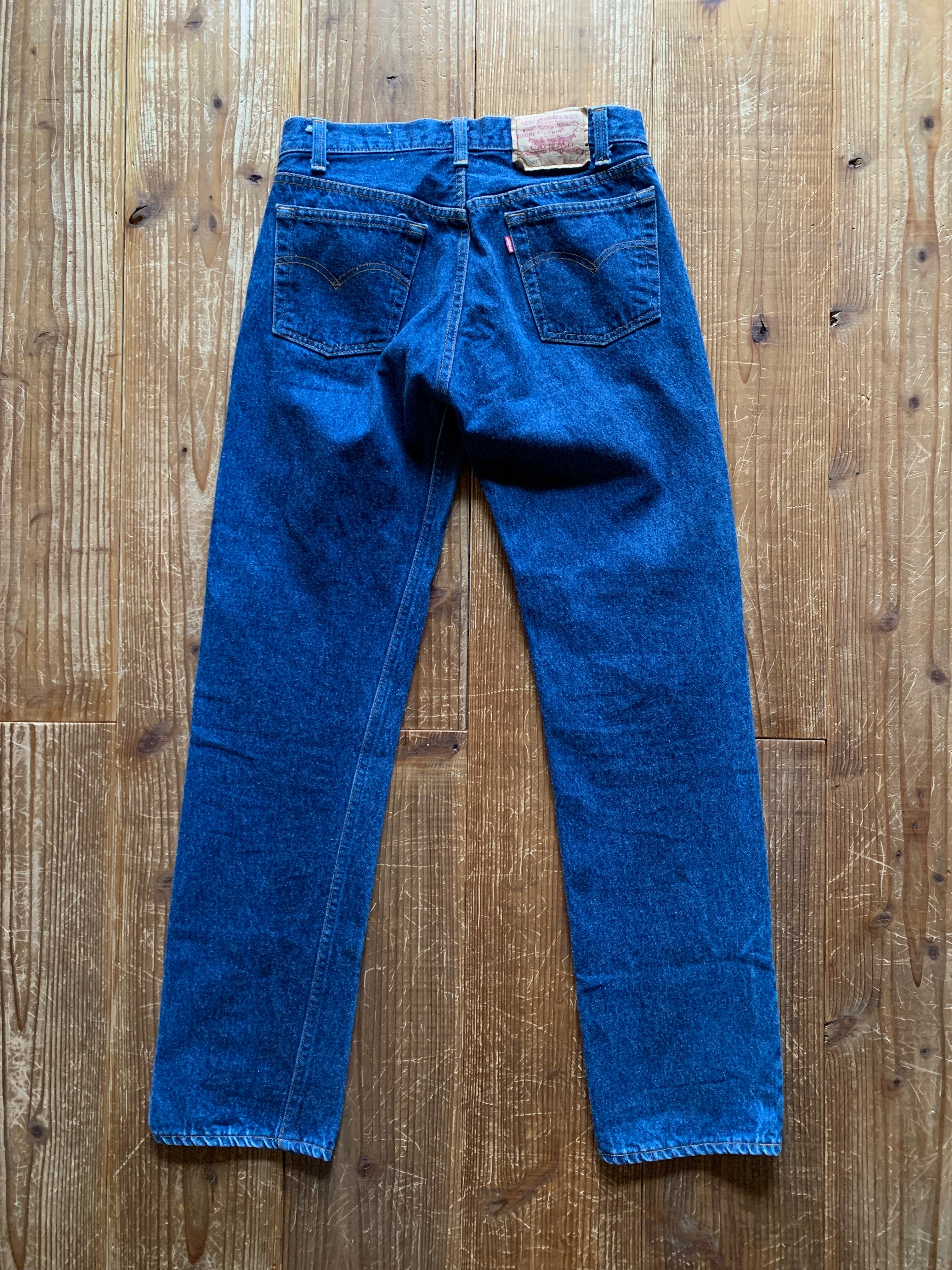 80's Levi's 501 デニムパンツ 濃紺 表記(31ｘ34) USA製