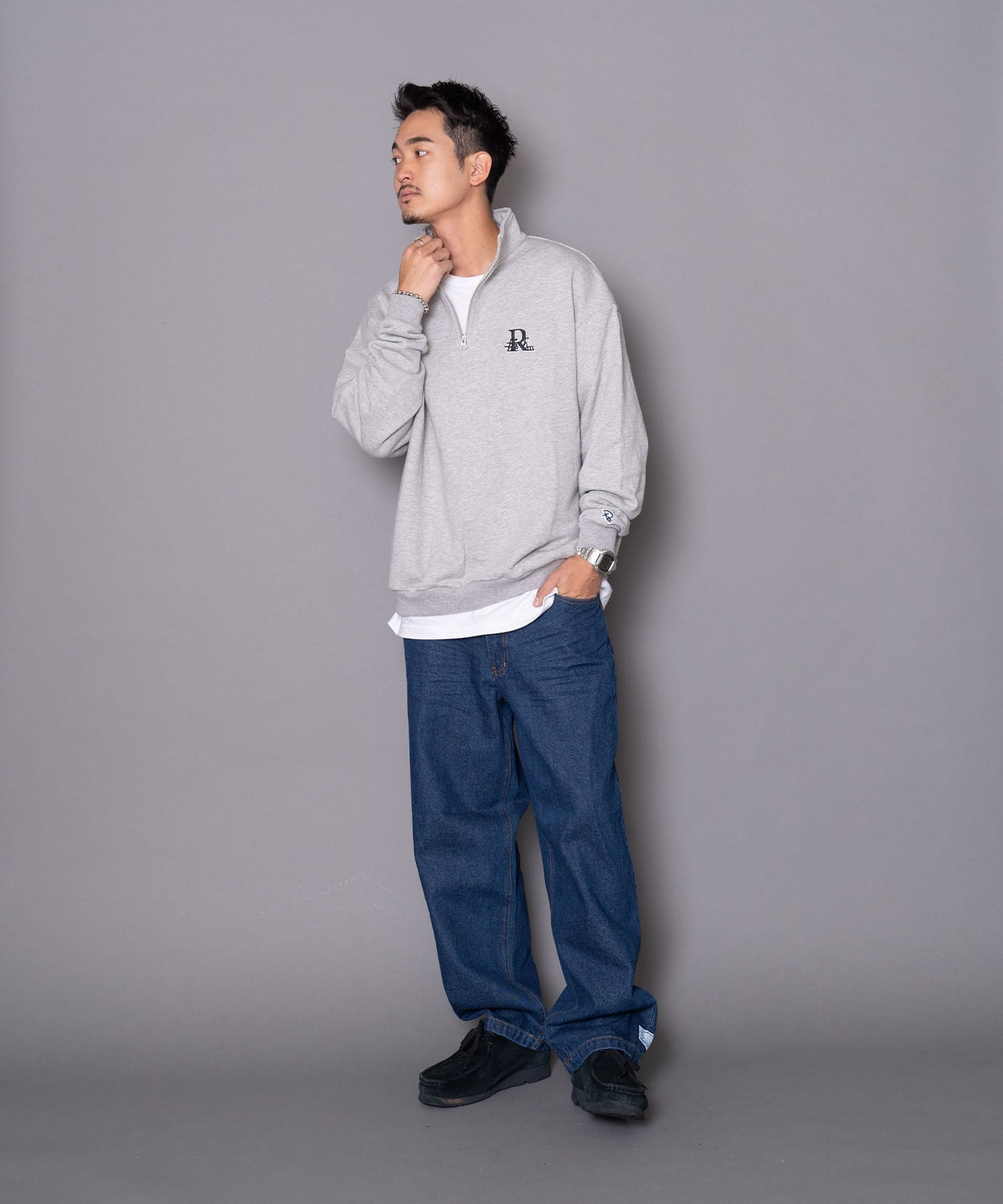 Re:room】ONE WASH VINTAGE WIDE DENIM PANTS［REP194］ | #Re