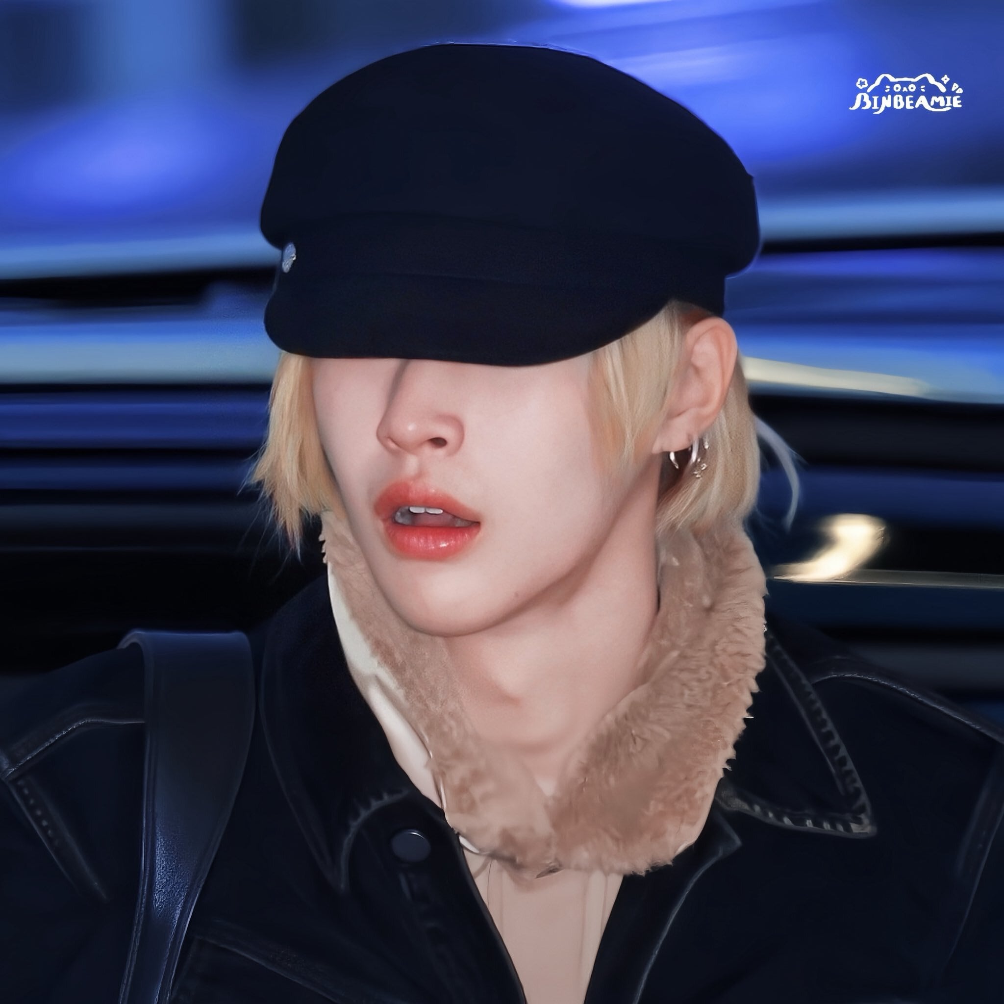 ウォンビン フーディ A ver 新品未開封 ポップアップ ☆RIIZE ウォンビン 着用！！【ANOETIC】ANC NEWSBOY CAP_BLACK | もごつ