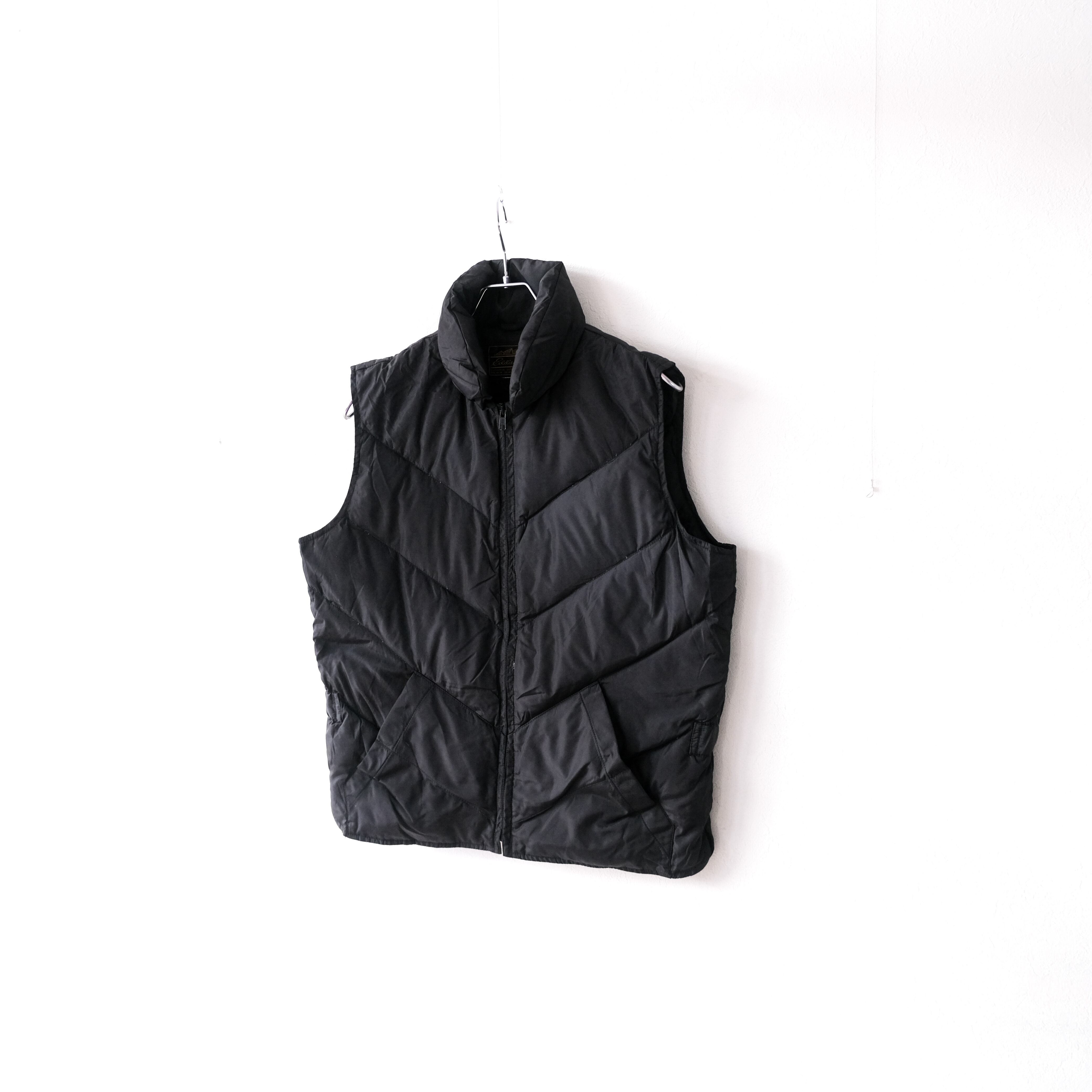 Eddie Bauer” 黒タグ グースダウンベスト Early 90s | anti knovum