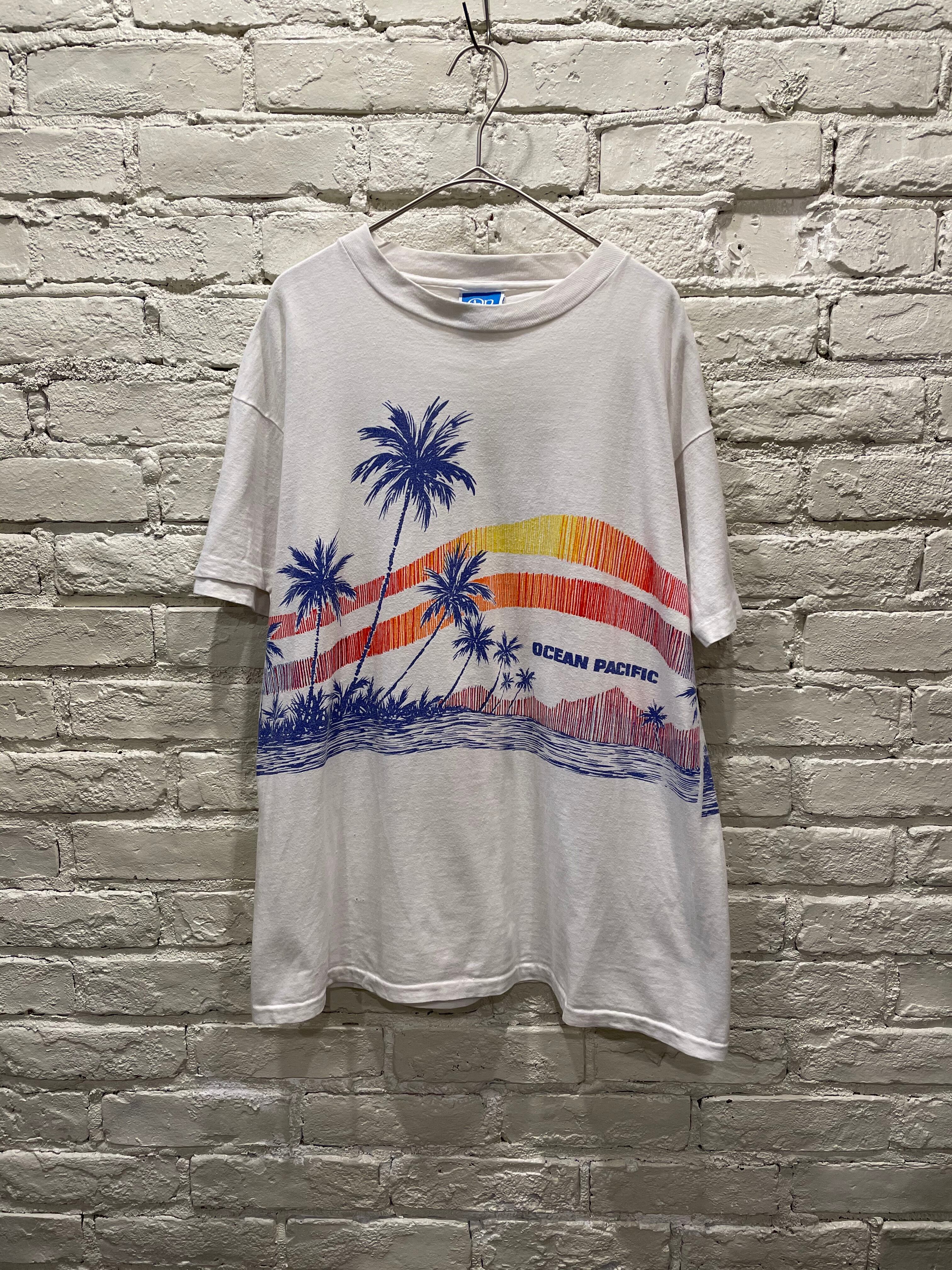 70年代 OP ヴィンテージプリントTシャツ USA製 【ocean pacific オーシャンパシフィック】 | Used & Vintage  Clothing 『Lanp by VALON』 powered by BASE