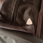 【Deadstock Item】バックパック / Top-flap Draw Backpack/ ブラウン&ネイビー×カーキブラウン・ボトム