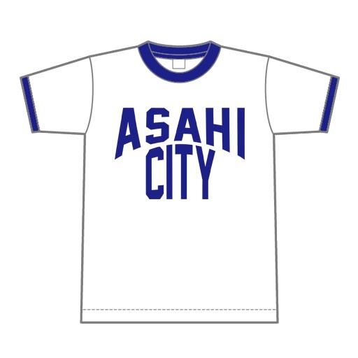 ASAHI CITY リンガーTシャツ【朝日町】