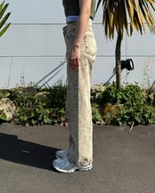 【X-girl】SEAM STRAIGHT LEG PANTS【エックスガール】