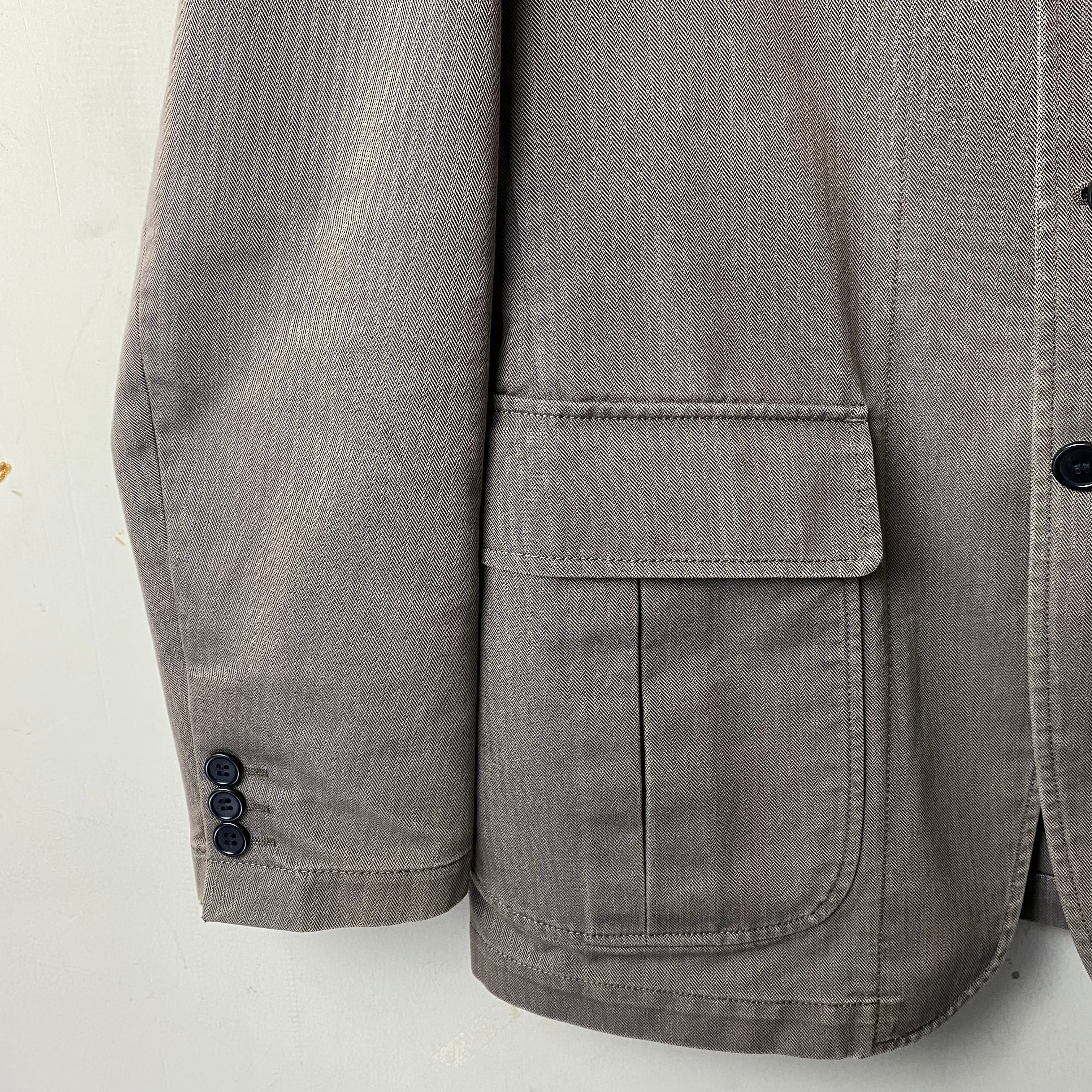 A.A.R YOHJI YAMAMOTO safari design hi-neck tailored jacket A.A.R YOHJI YAMAMOTO safari design hi-neck tailored jacket