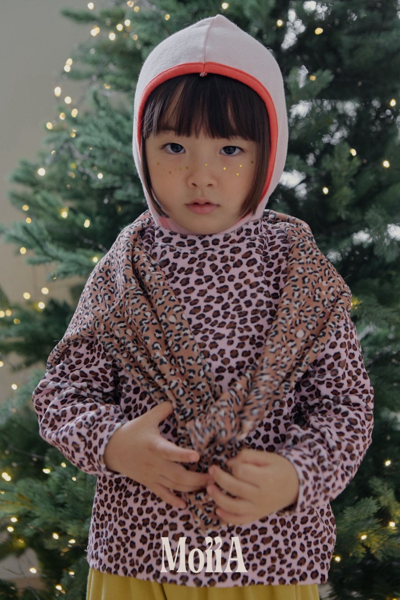Moiia［取寄］leopard loose fit tee 26winter