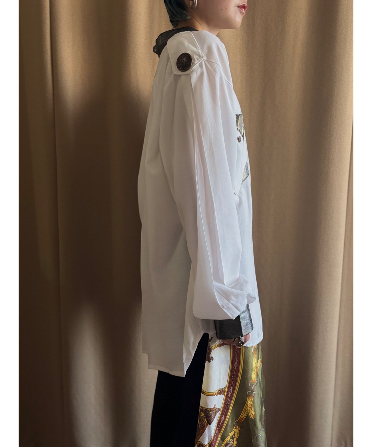 button design over size import shirt-4501-1