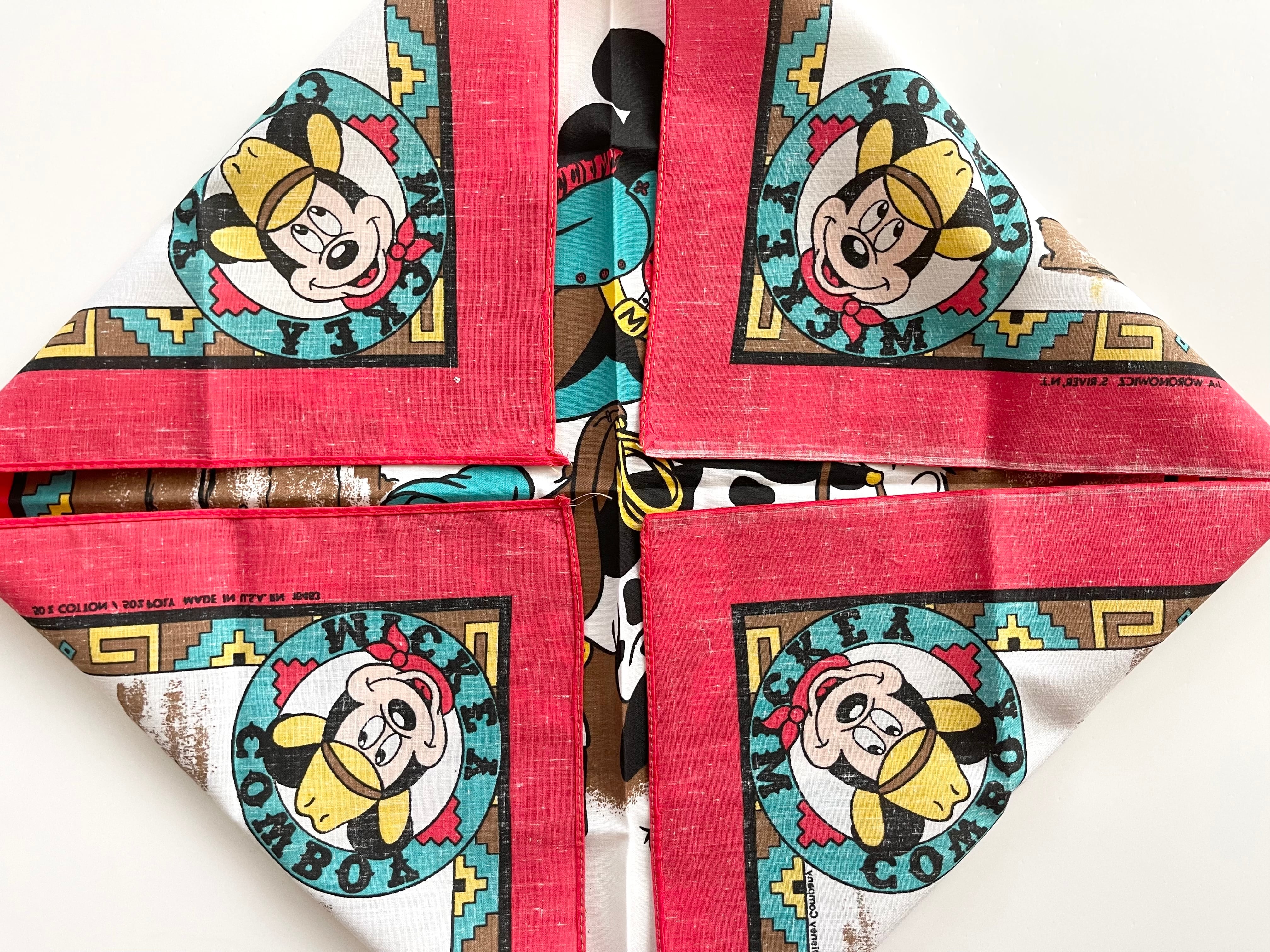 80s 90s アメリカ製バンダナ 20枚セット G 80s 90s アメリカ製バンダナ