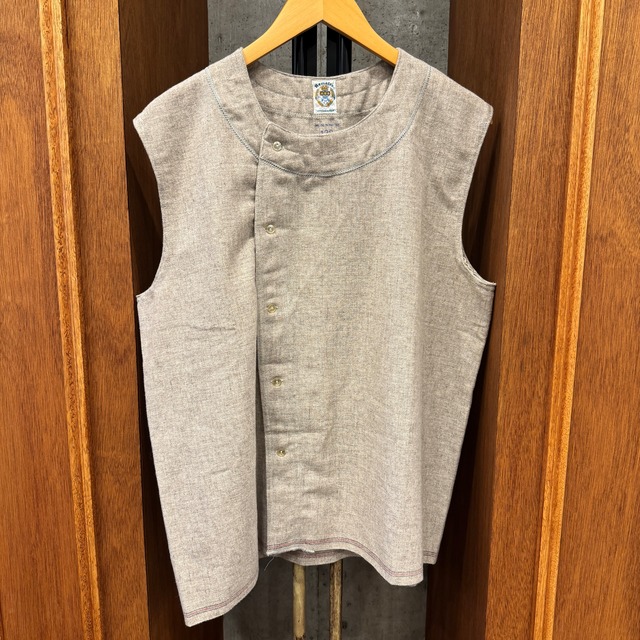FRENCH VINTAGE WOOL VEST ⑧