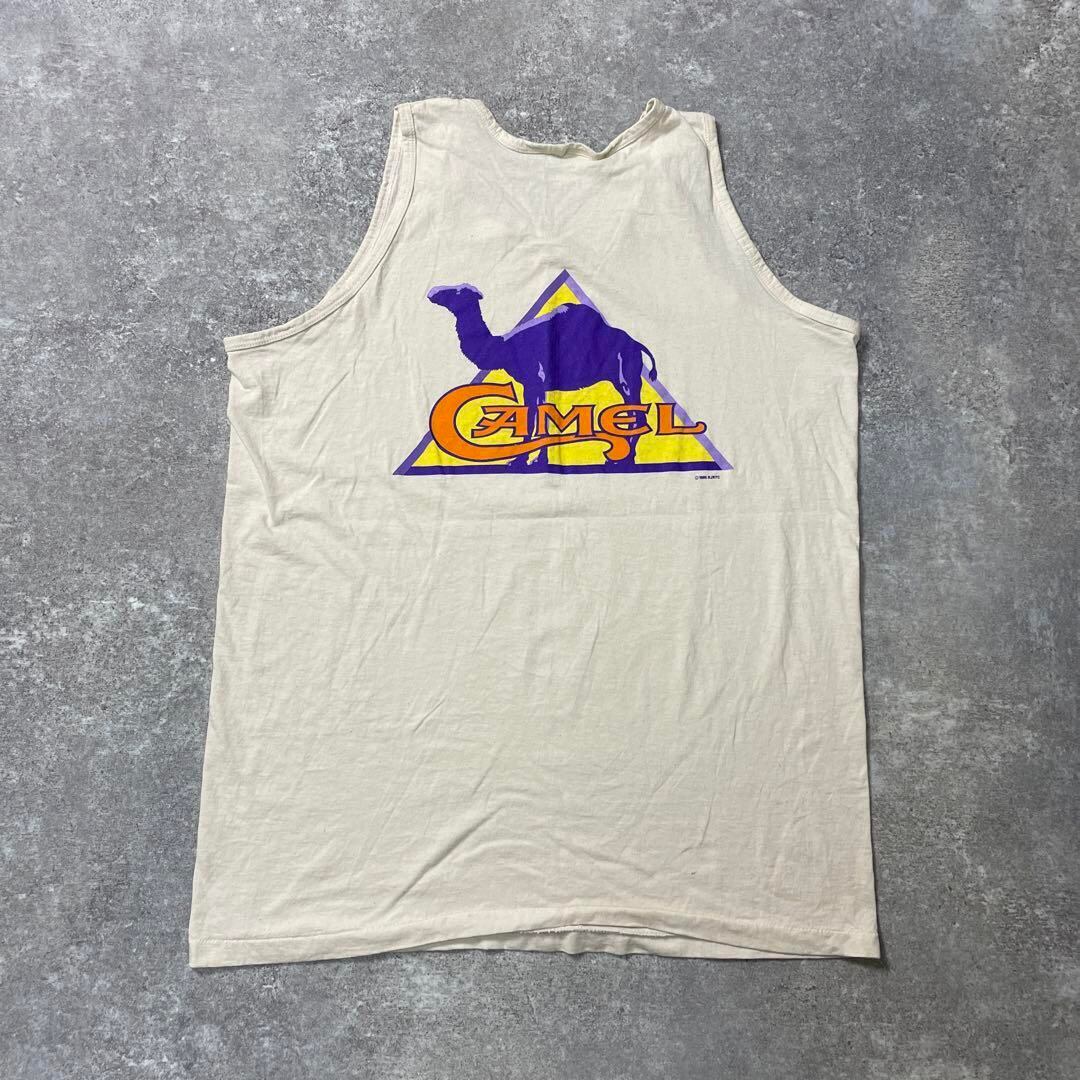 90s vintage camel タバコ タンクトップ シングルステッチ