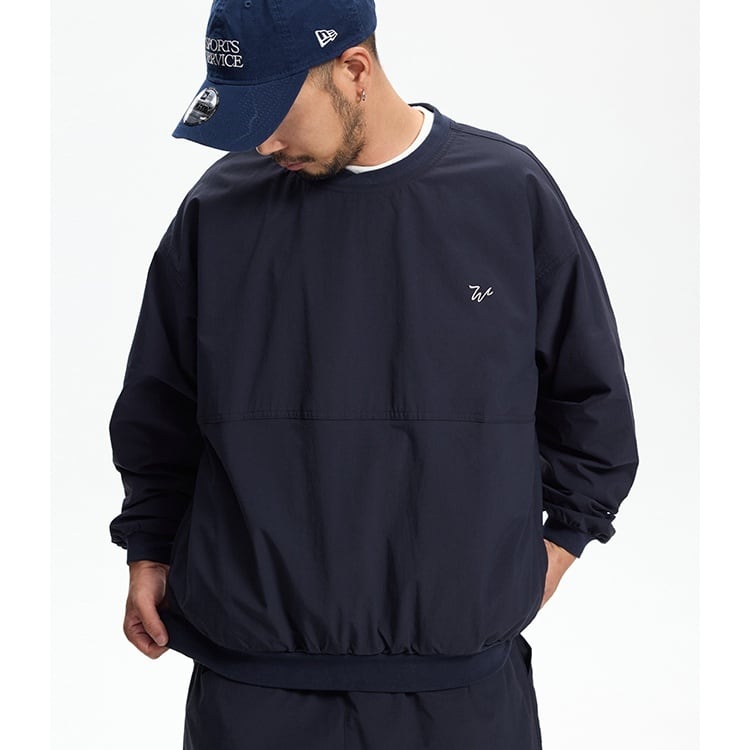 エンブロ プルオーバー ライトブルゾン a-0946