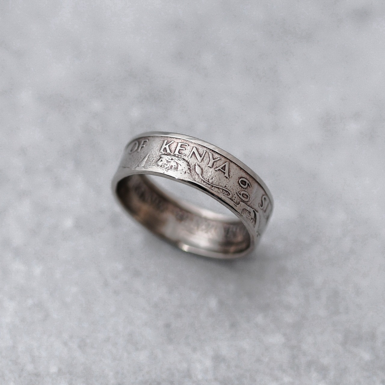 ケニア 50セント コインリング｜KENYA 50CENTS COINRING