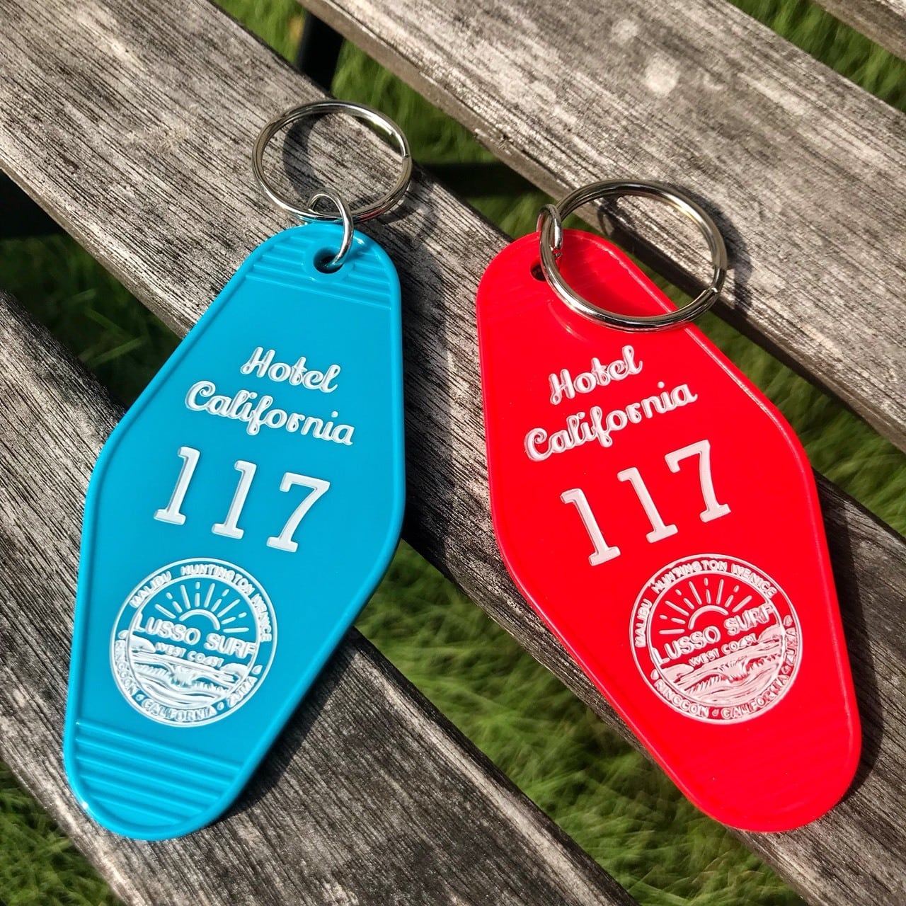 Motel Key tag 【Blue】 | LUSSO SURF